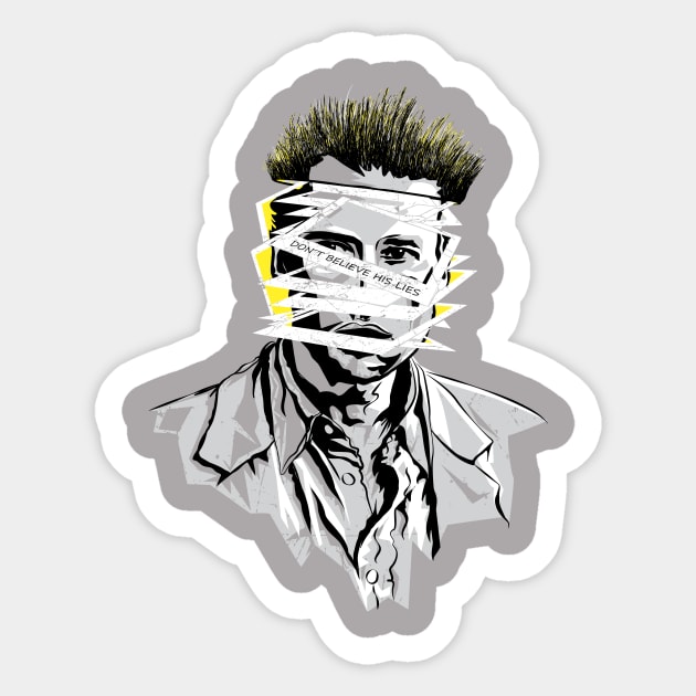 Memento Sticker by quadrin